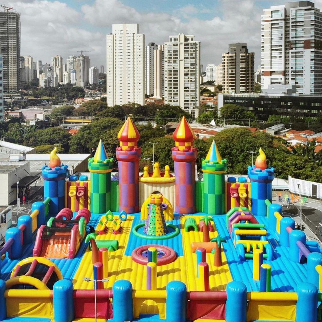 Maior castelo inflável da América Latina chega na Grande São Paulo (Foto: Divulgação)