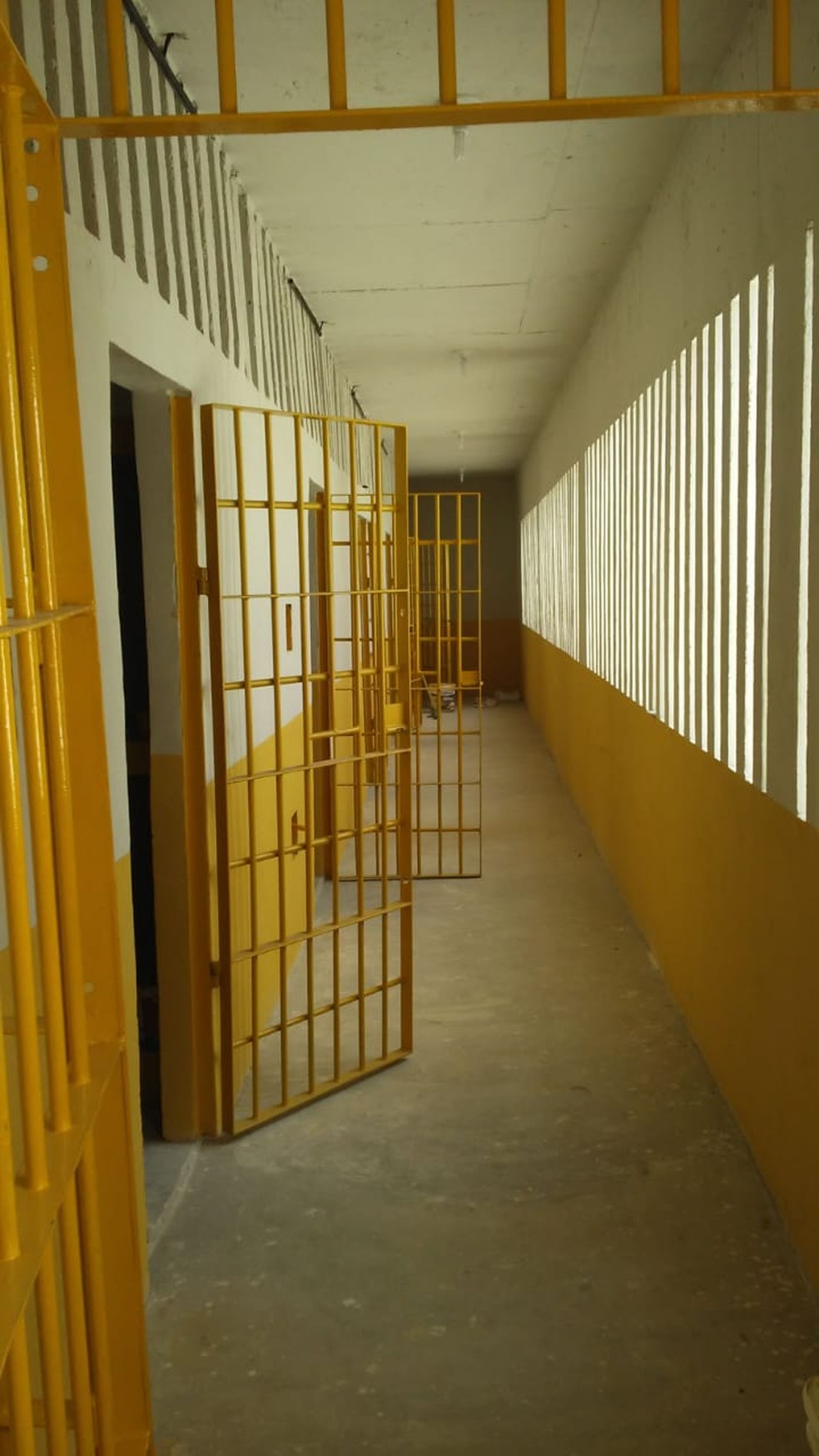 Nova ala foi construída com mão de obra dos detentos da Cadeia Pública de Mossoró (Foto: Assessoria de Imprensa/Sejuc)
