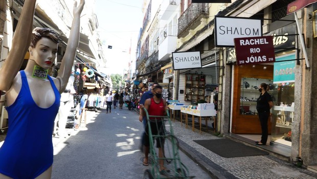 pequenos negócios, comércio de rua (Foto: Tânia Rêgo/Agência Brasil)