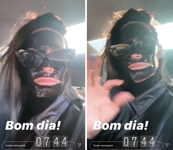 Momento Skincare No Carro Thaila Ayala Aparece Com Ms