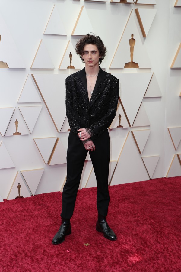 THE OSCARS®  The 94th Oscars® aired live Sunday March 27, from the Dolby® Theatre at Ovation Hollywood at 8 p.m. EDT/5 p.m. PDT on ABC in more than 200 territories worldwide. (ABC via Getty Images) TIMOTHÉE CHALAMET (Foto: ABC via Getty Images)