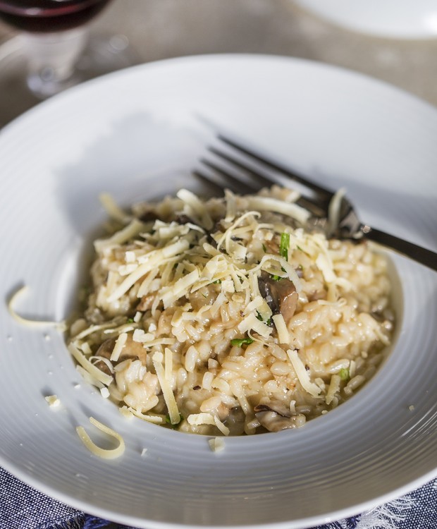 Risoto de Shitake e Shimeji