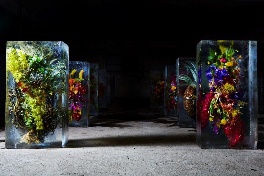 Makoto Azuma trabalha com flores e vai criar uma instalação de 20 metros de diâmetro no Aterro do Flamengo (Foto: Shiinoki)