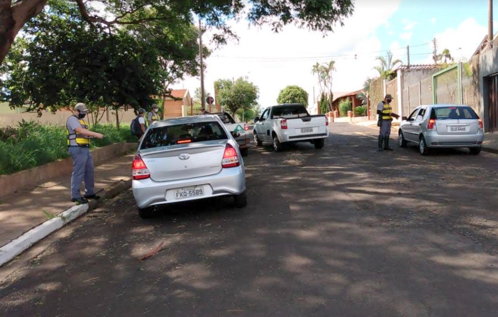 Motoristas que circulam por Araraquara têm que apresentar justificativa — Foto: Prefeitura de Araraquara/Divulgação