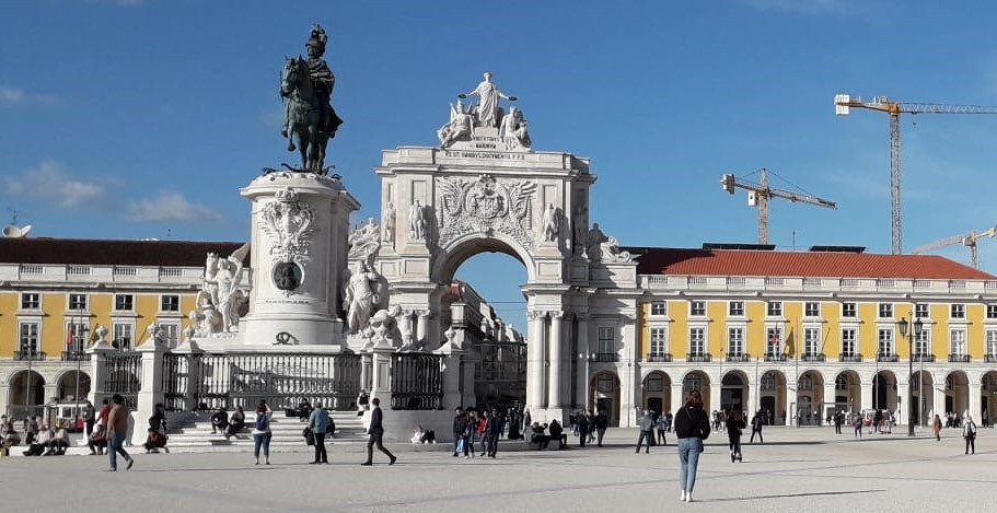 Praça do Comércio, em Lisboa