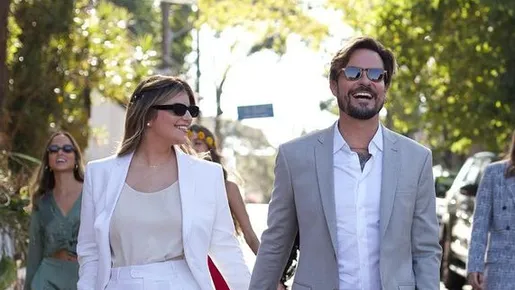 Paulo Vilhena se casa com Maria Luiza Silveira, e a define como 'amor da vida'