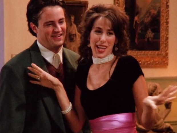 Chandler e Janice, de Friends (Foto: Reprodução)