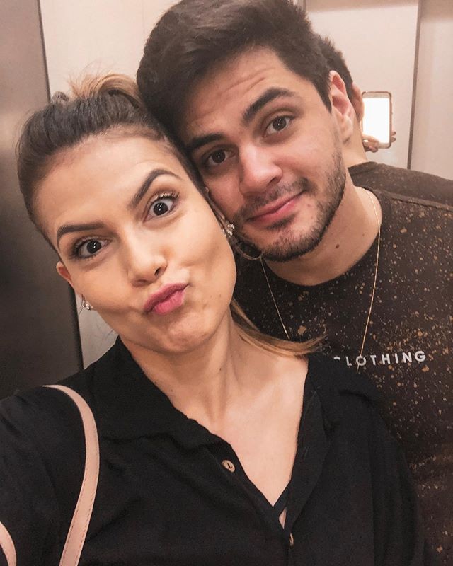 Lucas Veloso e Nathalia Melo (Foto: Reprodução / Instagram)