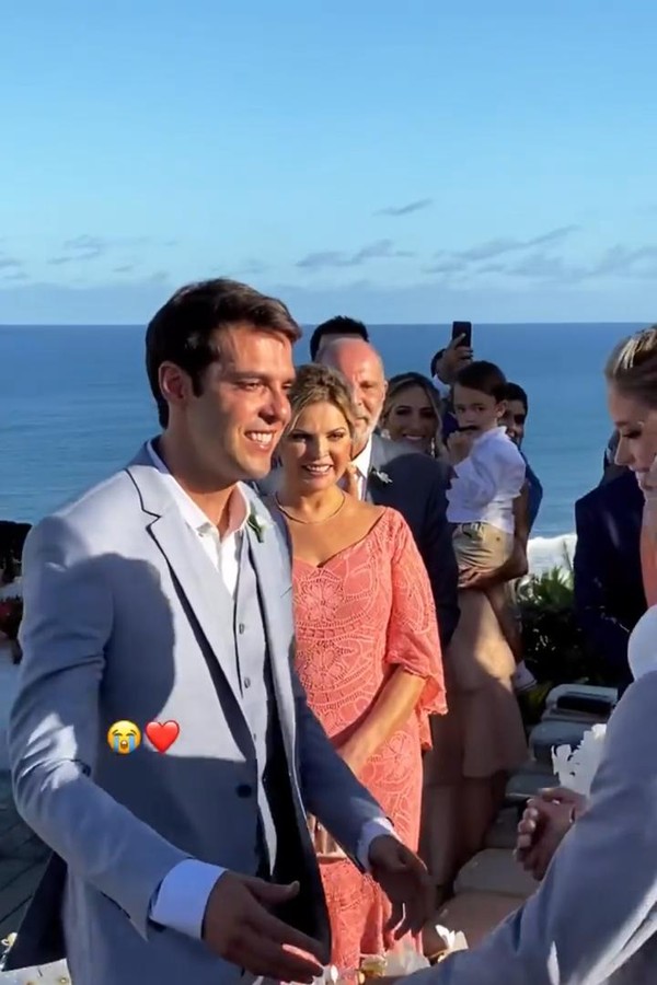 Casamento de Kaká e Carol Dias (Foto: Reprodução)