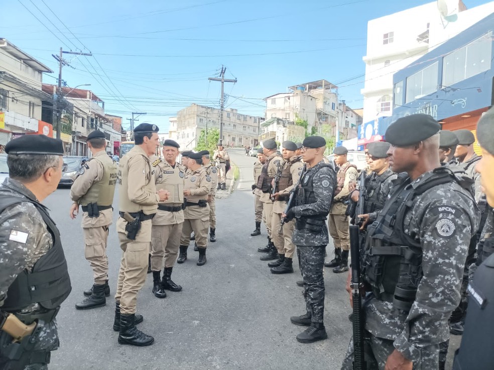 Três bairros de Salvador têm segurança reforçada após atos de violência — Foto: Kelly Hosana/SSP-BA