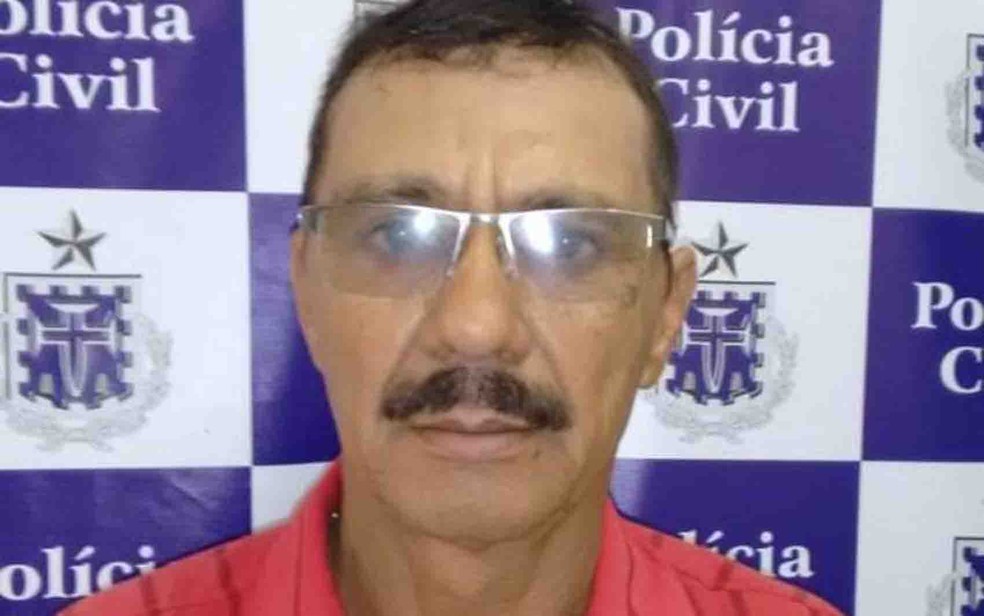 Homem que estava foragido se mudou para Piauí voltou à cidade baiana e foi preso (Foto: Divulgação/ Polícia Civil)
