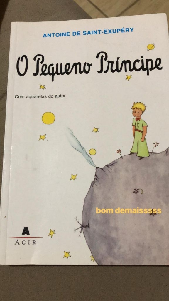 Gustavo Scarpa comenta O Pequeno Príncipe (Foto: reprodução/instagram)