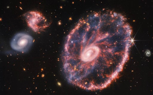 James Webb: NASA releases telescope image of ‘Car Wheel’ galaxy