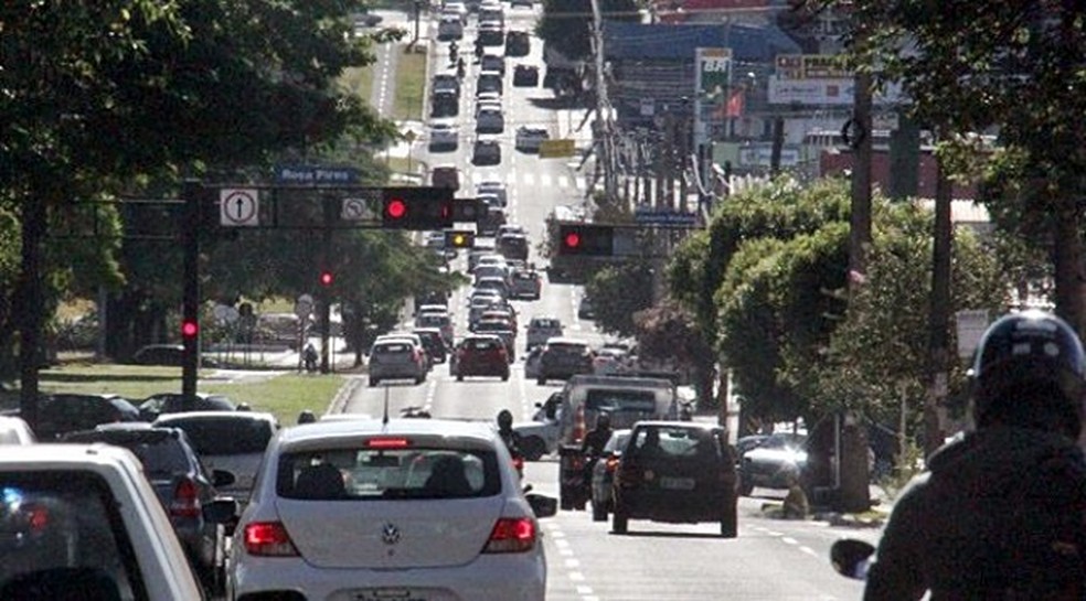 Trânsito em Campo Grande — Foto: Governo do Estado/Reprodução