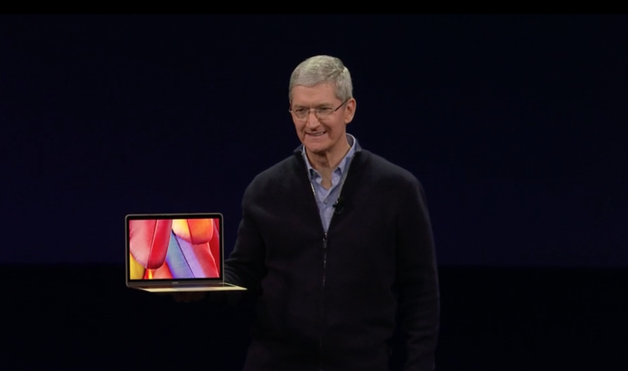Apple anuncia novo notebook em evento (Foto: reprodução)