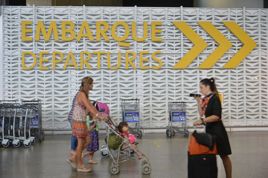 O Aeroporto Internacional de São Paulo - aviação - embarque - viagem  (Foto: Rovena Rosa/Agência Brasil)