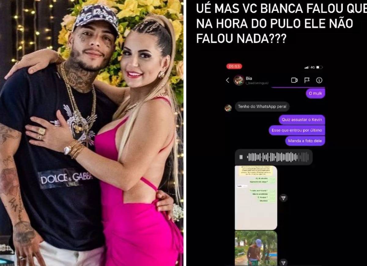 Deolane Bezerra, viúva de MC Kevin, compartilha supostas conversas de Bianca Dominguez (Foto: Reprodução/Instagram)