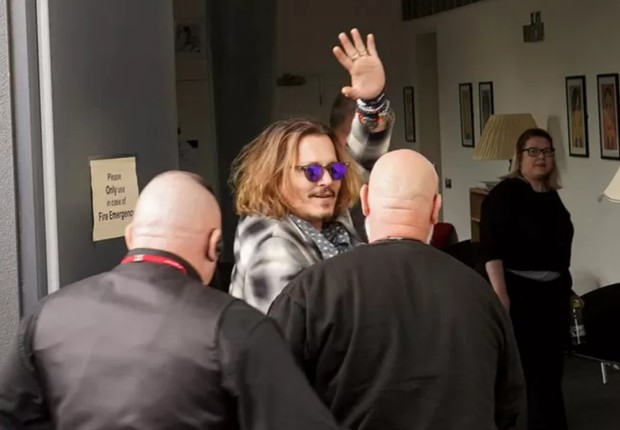 Johnny Depp está no Reino Unido nesta semana para shows (Foto: Reuters (via BBC))