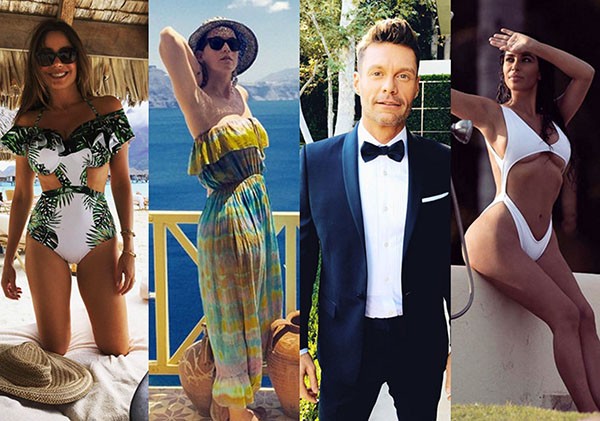 Sofia Vergara, Katy Perry, Ryan Seacrest, Kim Kardashian (Foto: Instagram)