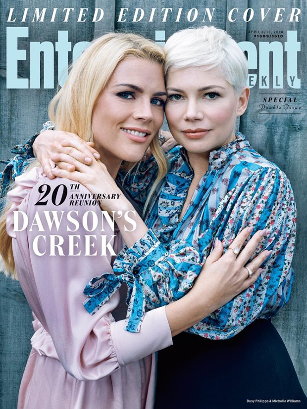 Busy Philipps e Michelle Williams (Foto: Entertainment weekly)