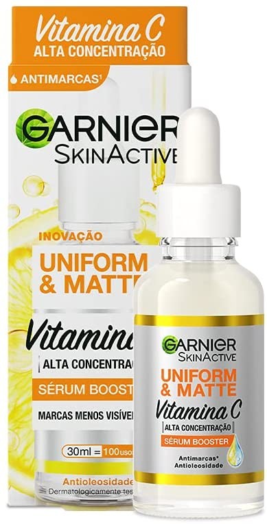 Sérum Facial Antimarcas Vitamina C, Garnier (Foto: Divulgação)
