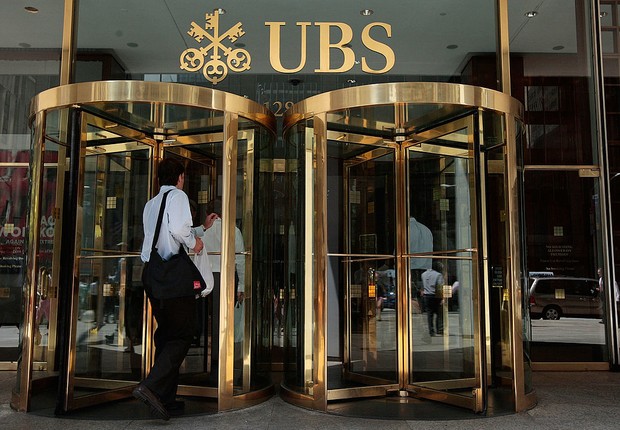 Banco suíço UBS (Foto: Chris Hondros/Getty Images)
