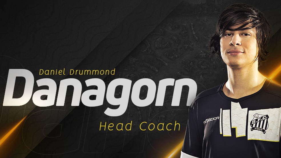 Veterano no cenário, Danagorn é o atual técnico do Santos no LoL — Foto: Divulgação/Santos
