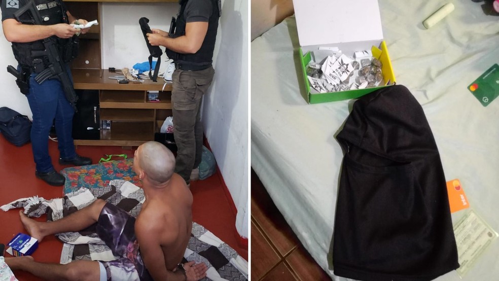 Polícia Civil de Santa Cruz do Rio Pardo identifica os três criminoso que assaltaram uma praça de pedágio  — Foto: Polícia Civil /Divulgação