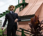João Pedro Zappa caracterizado para a série 'Santos Dumont: Mais leve que o ar' | Ique Esteves
