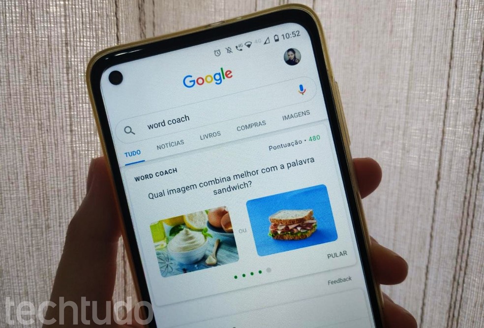 Word Coach: tutorial ensina como acessar recurso para aprender inglês no Google — Foto: Clara Fabro/TechTudo