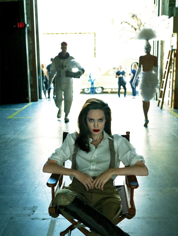 Angelina Jolie (Foto: Reprodução / Vanity Fair)