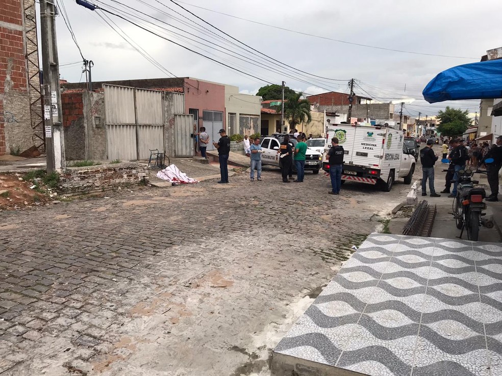 JosÃ© Rodrigues dos Santos tinha 63 anos e foi assassinado na frente de casa, em Natal â€” Foto: Kleber Teixeira/Inter TV Cabugi