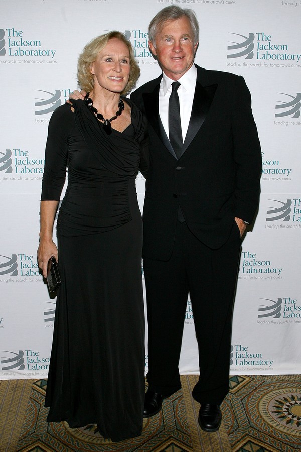 A atriz Glenn Close e seu ex-marido, David E. Shaw  (Foto: Getty Images)