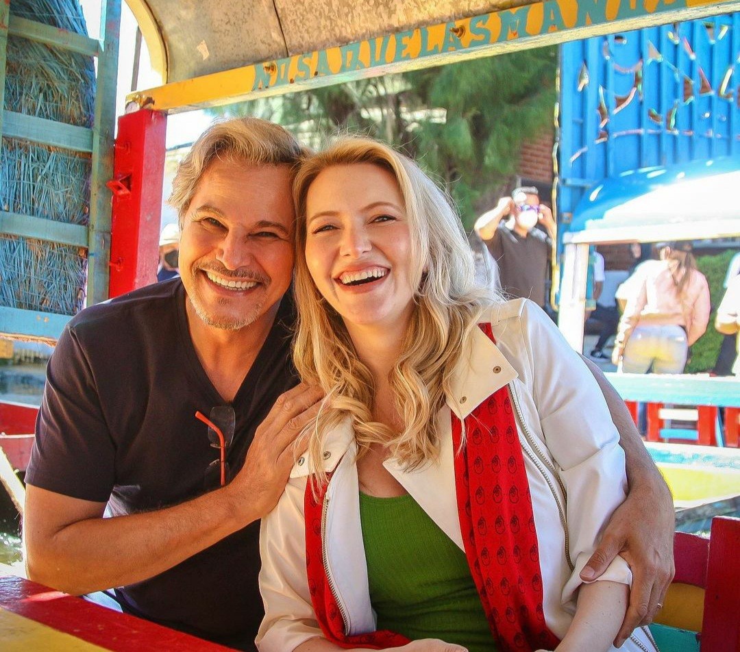 Edson Celulari e Karin Roepke (Foto: Reprodução / Instagram )
