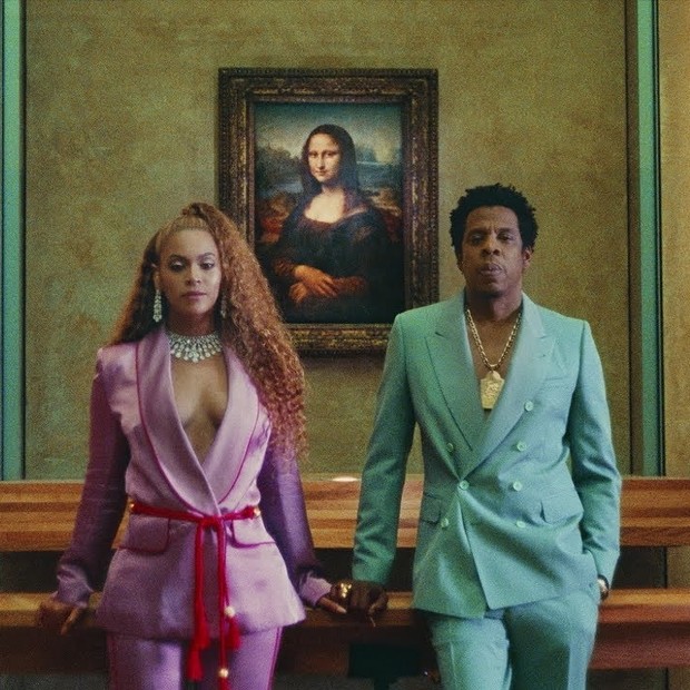Beyoncé e Jay-Z em "Apeshit" (Foto: Reprodução)