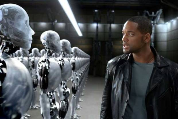 Cena do filme 'Eu, Robô' (Foto: Reprodução)