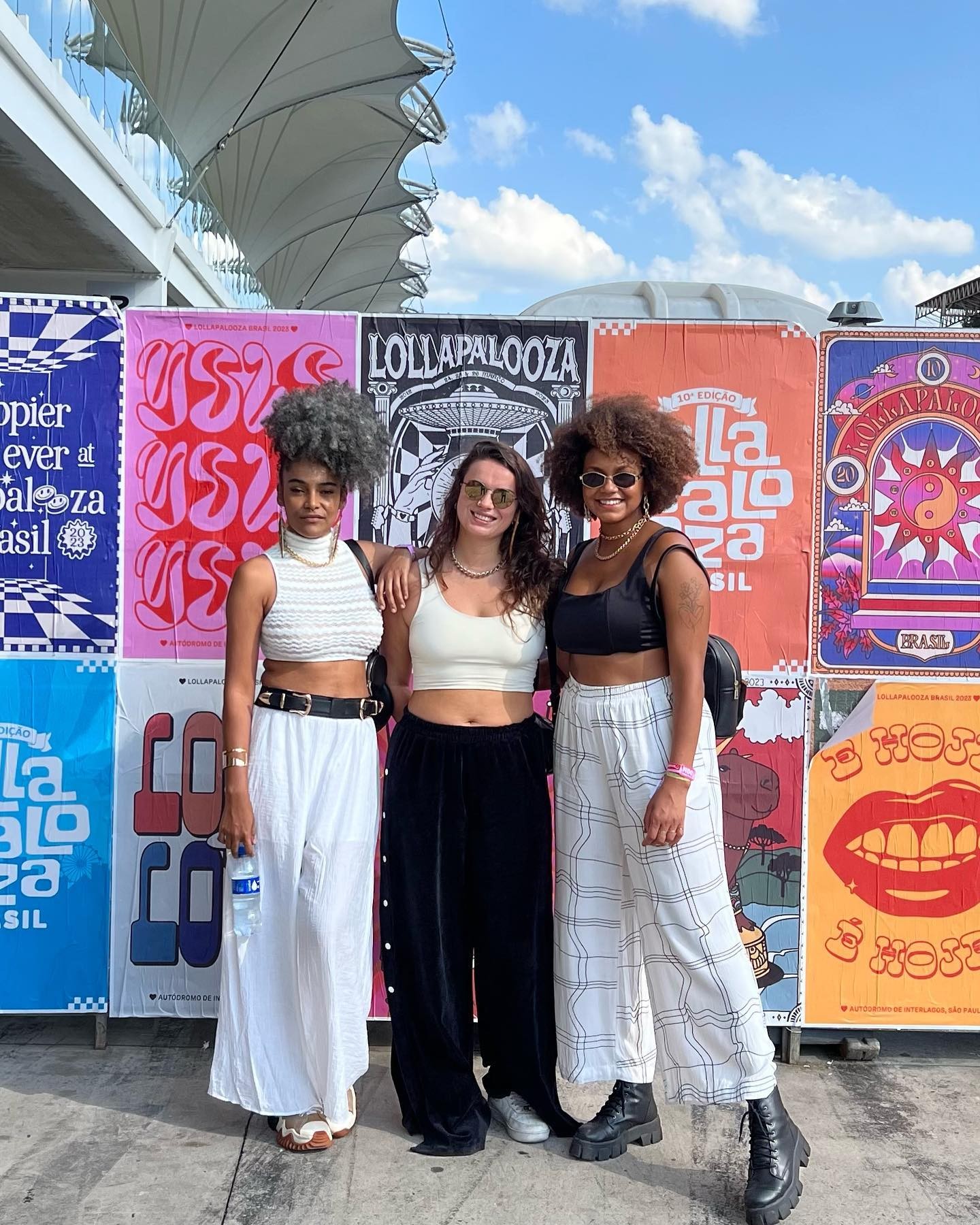 Gabriela Hebling, Sté Frick e Jessi Alves — Foto: Reprodução do Instagram