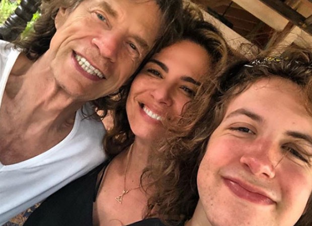 Lucas Jagger com os pais, Mick Jagger e Luciana Gimenez  (Foto: Reprodução)