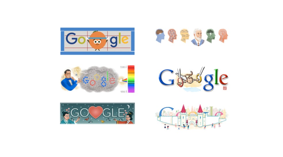 Dia dos Pais brasileiro é tema do Doodle há anos (Foto: Reprodução/Google)