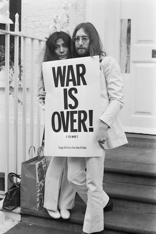 Yoko Ono e John Lennon (Foto: Getty Images)