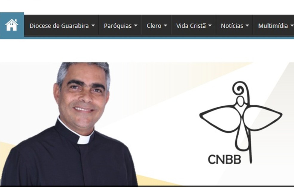 Papa Francisco nomeia Aldemiro Sena dos Santo novo bispo para Diocese de Guarabira, no Agreste da PB (Foto: Reprodução/Site da Diocese de Guarabida)