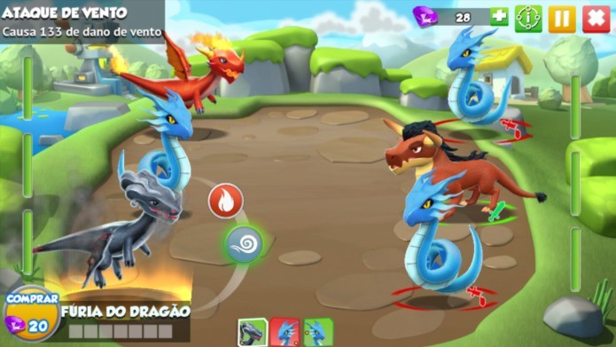 Nova versão de Dragon Mania tem mais fases e novos gráficos (Foto: Divulgação)