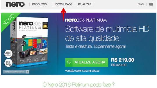 nero 6 download portugues