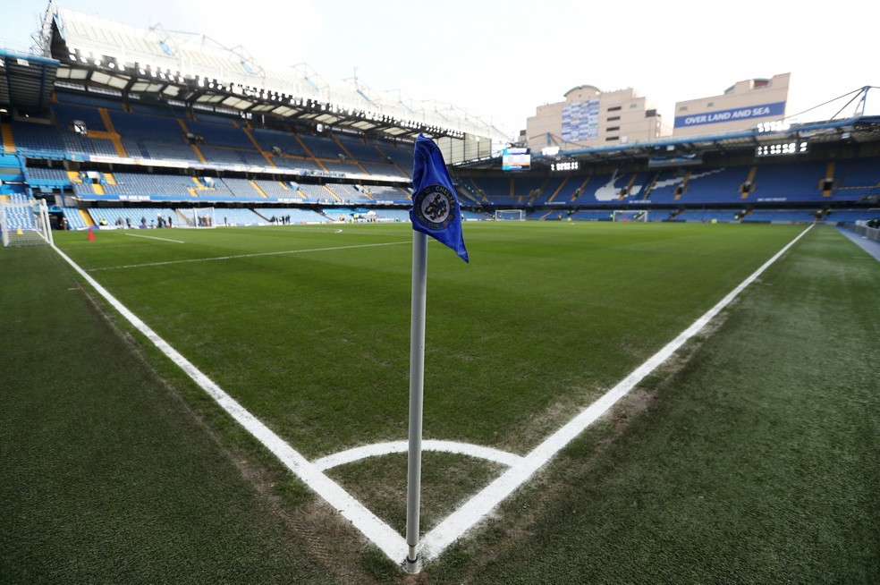 stamford bridge, chelsea x leicester (Foto: Reuters/Peter Cziborra )