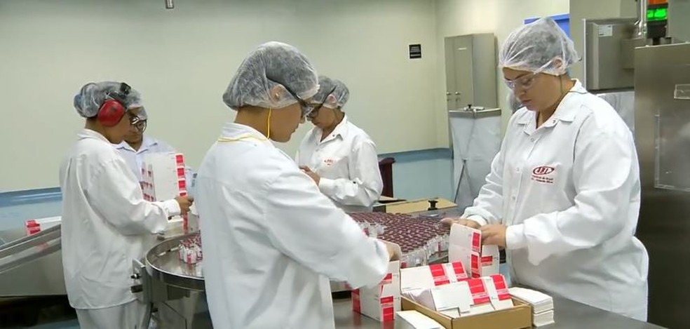 Indústria farmacêutica de Cosmópolis abre oportunidades de emprego — Foto: Reprodução/EPTV