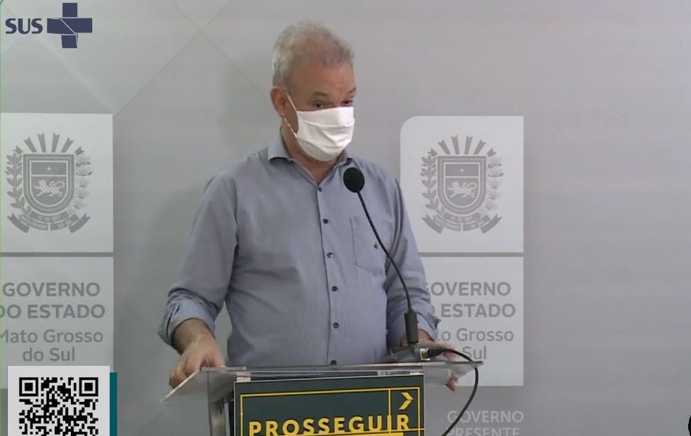 Secretário estadual de Saúde, Geraldo Resende — Foto: Redes Sociais/Reprodução