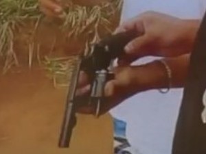Vídeo mostra execução de jovem em Goiás (Foto: Reprodução/ TV Anhanguera)