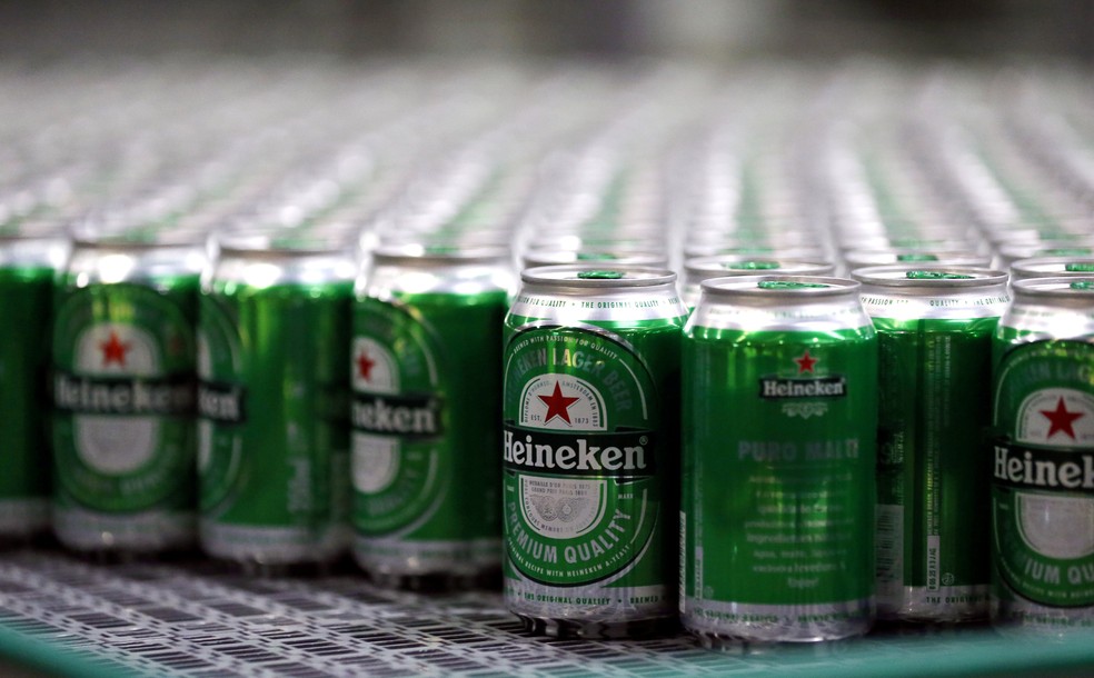 Fábrica da Heineken em Jacareí (SP) — Foto: Paulo Whitaker/Reuters