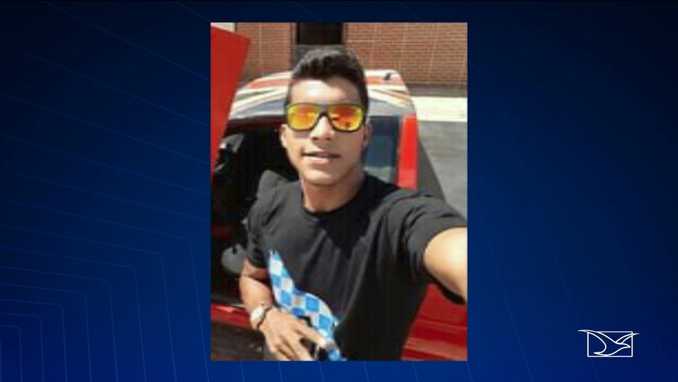 Homem identificado como Leandro é considerado suspeito e foi preso pela polícia logo após o tiroteio. — Foto: Reprodução/TV Mirante