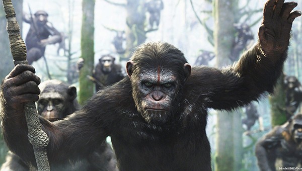 Cena de 'Planeta dos Macacos: O Confronto' (Foto: Divulgação)